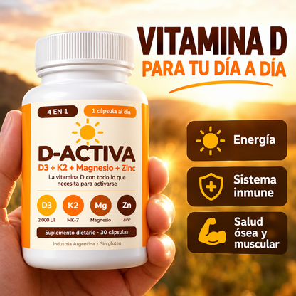 Vitamina D 4 en 1 - D-ACTIVA