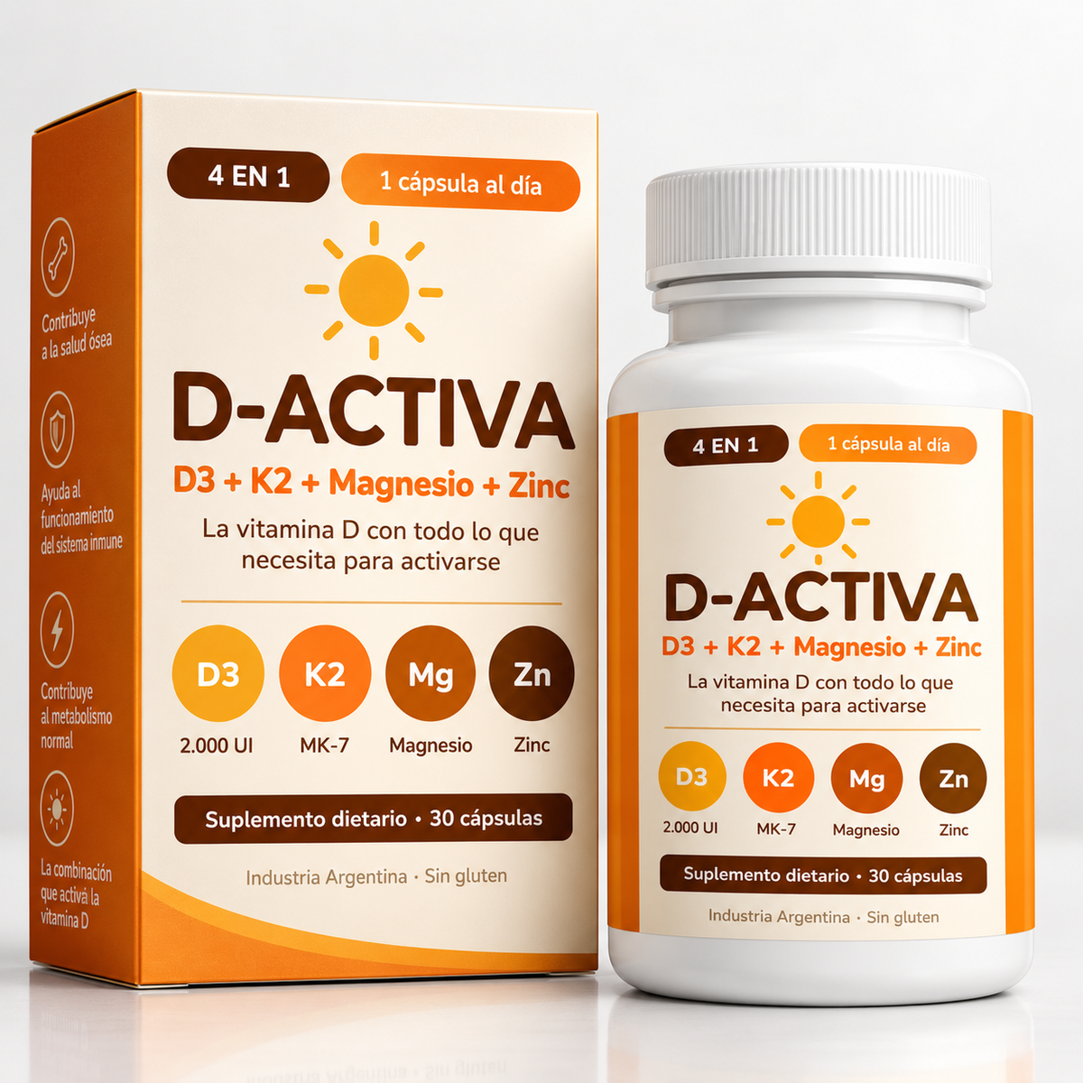 Vitamina D 4 en 1 - D-ACTIVA